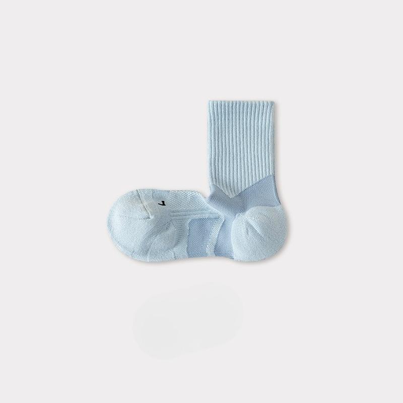 Sock Kids Winter Towel Bottom Hairball Socks Towel Bottom Wicks Sweat Antibacterial Wear-resistant Twist-resistant Mid-length Sports Socks