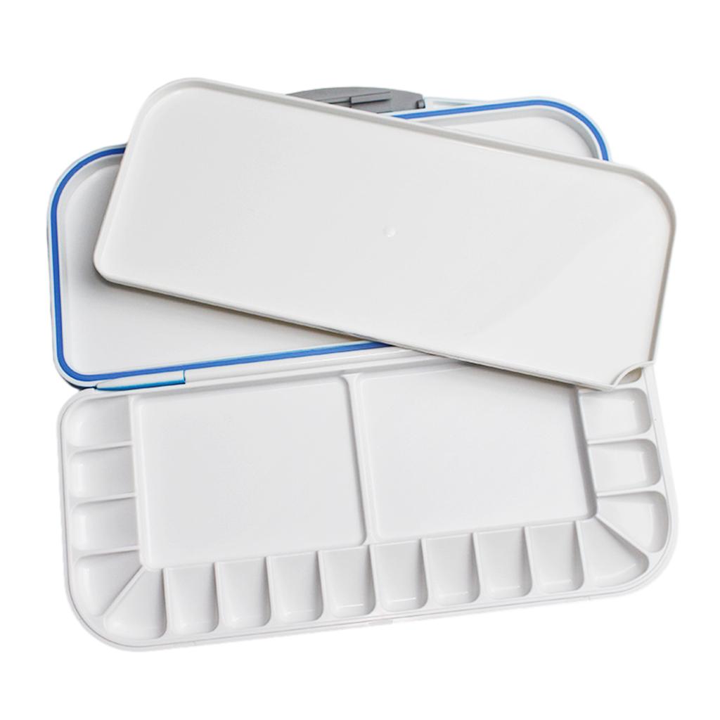 Folding Painting Palette Watercolor Palette Paint Tray  for Art Classes Studio