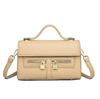Summer New Retro Fashion Versatile Single Shoulder Women's Messenger Bag Niche High-end Portable Small Square Bag