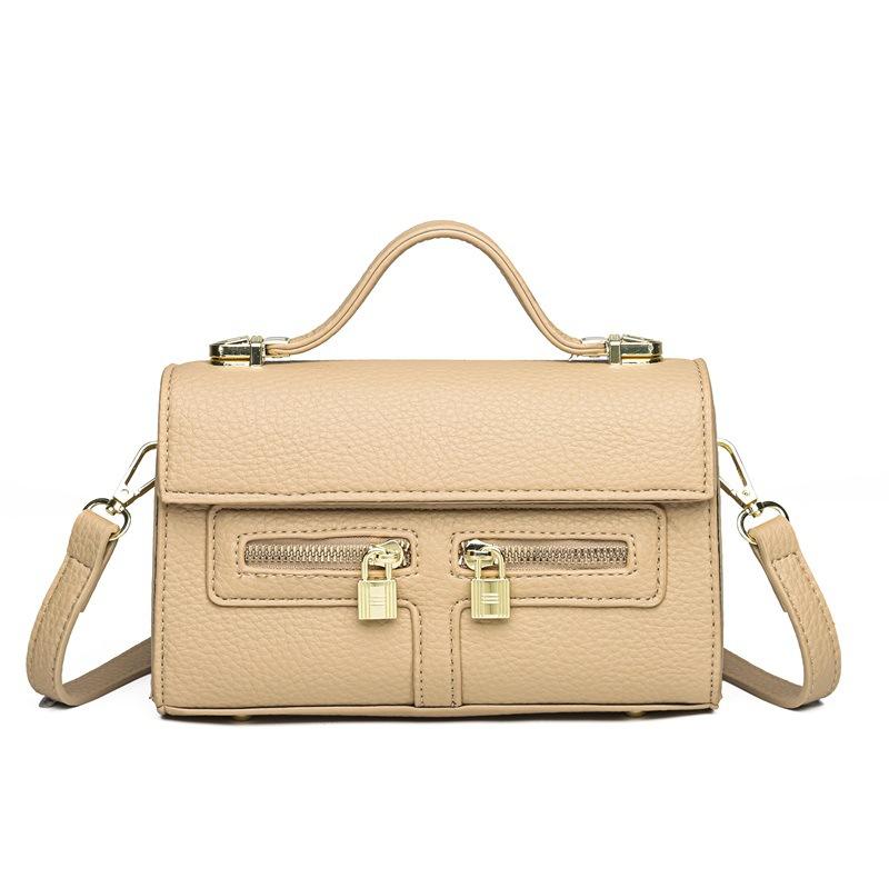 Summer New Retro Fashion Versatile Single Shoulder Women's Messenger Bag Niche High-end Portable Small Square Bag