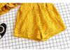 Very Fish 2022 Summer Lace Crochet Girls' Vest and Shorts Set