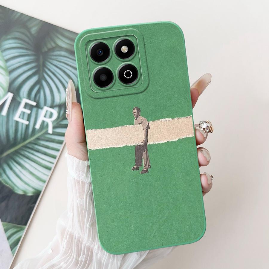 For Honor X6a Case WDY-LX1 Capa Cute Cartoon Soft Silicone Cover For HonorX6a X 6B X6 b Shell Matte Len Proective Phone Fundas
