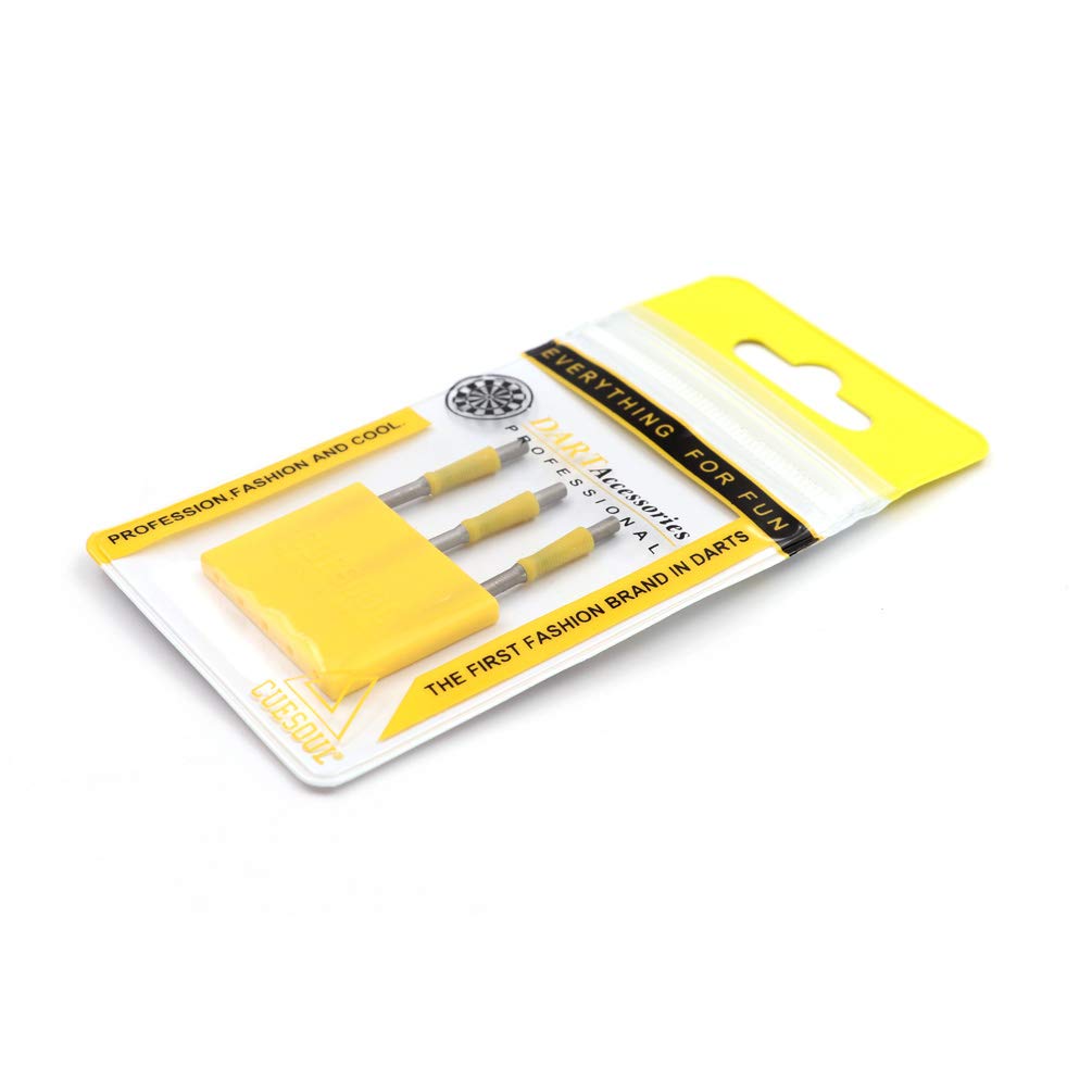 CUESOUL TOUCH POINT II conversion darts steel points, steel tip, 3pcs/set (CSDA-2-3B38)