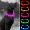 Led USB Hund Kragen Haustier Hund Nacht Leuchtende Lade Kragen Led Nacht Sicherheit Blinkende Glow Hund Verlust Prävention Kragen Haustier zubehör