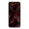 Black Red Ripple Art Soft TPU For Realme 13 12 11 10 9 Pro Plus GT3 GT2 C21 C25 C35 C53 C55 C67 Pro 5G Phone Case Cover Fundas