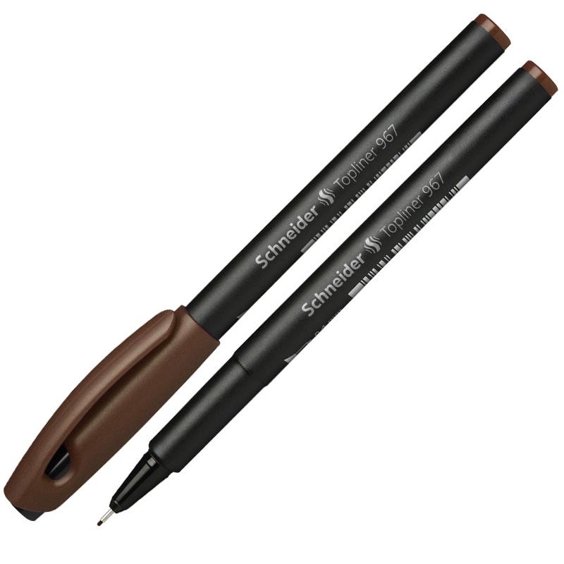 

Schneider 967 Линер 0.4мм Ручка с волоконным наконечником 0.4mm кофейный
