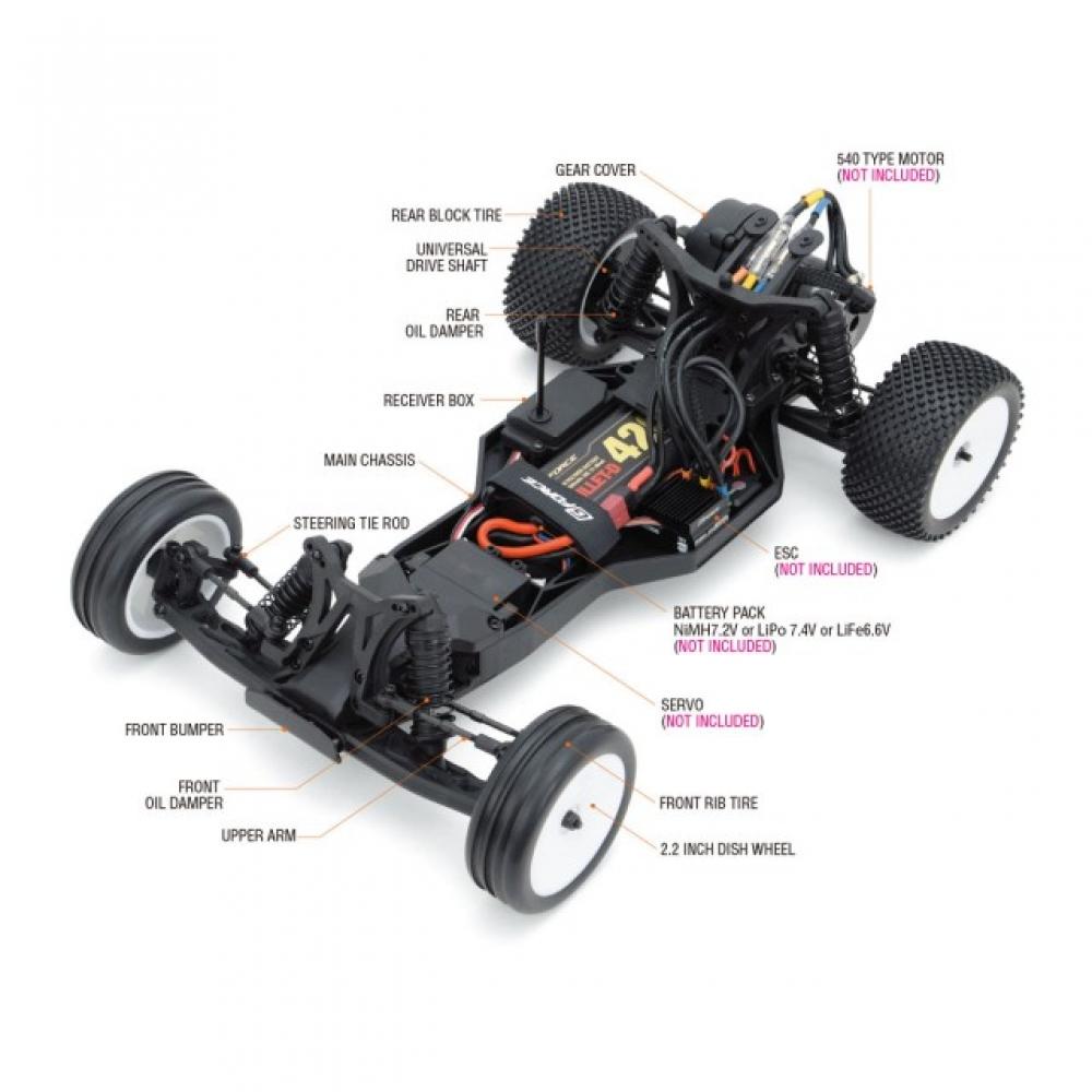 G Force Genova 1 10 Electric 2wd buGGy Kit Gk001