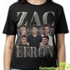 ZAC EFRON SHIRT, Zac Efron Vintage T-Shirt, Zachary David Alexander Efron Retro 90s Bootleg Homage Merch, Zac Efron Funny Rap Tees Fans Gift