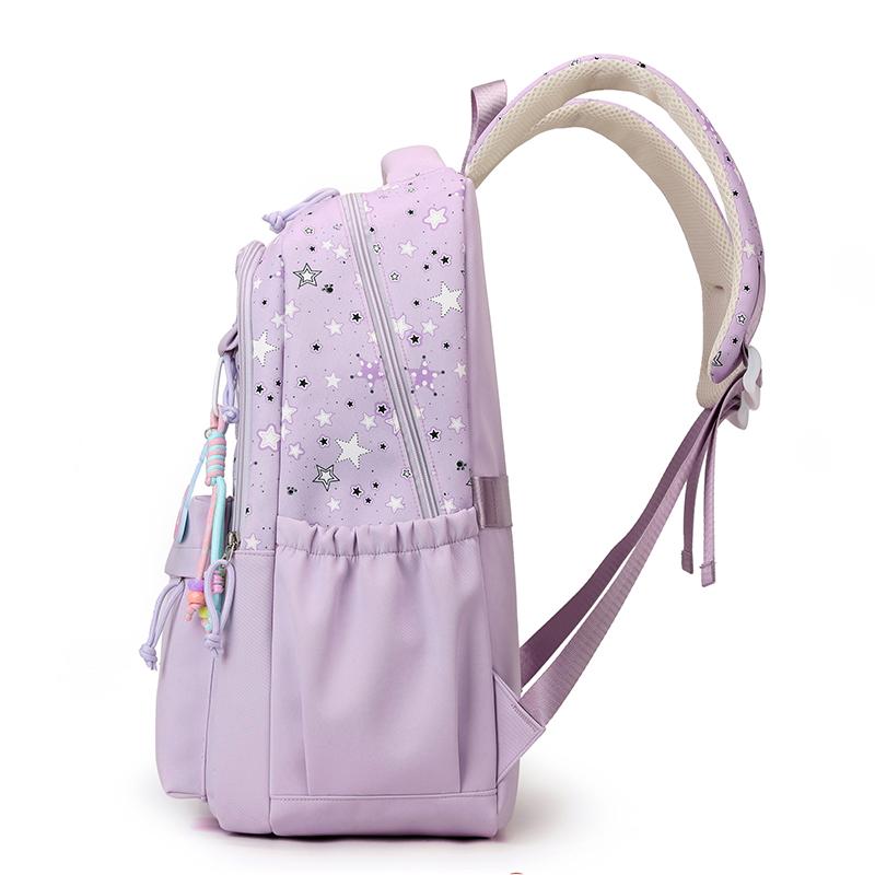 Lightweight Student Schoolbag Stars Print Women's Large Capacity Backpack