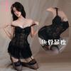 Sexy underwear, hot steel rings gather, corset lace, sexy perspective nightclub, passionate clothes