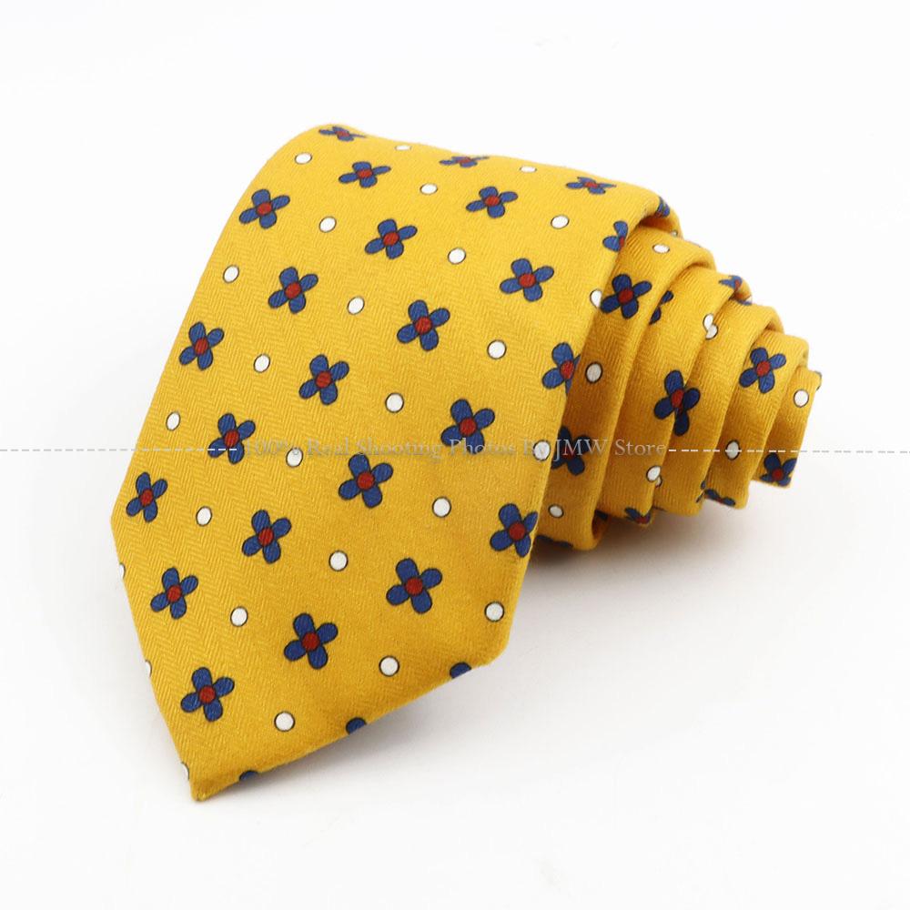 New Men s Tie Cotton Classic Stripe Jacquard Red Blue Green Necktie Daily Wear Cravat Wedding Party Dress Accessories Gift