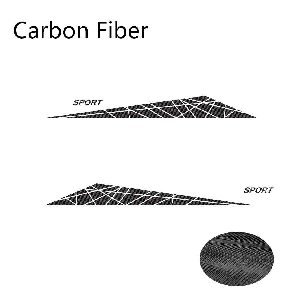 2Pcs Car Door Side Stickers for Toyota RAV4 Auto Vinyl Film DIY Sport Cool Styling Decor Decals Automobile Tuning Accessories