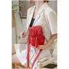 Fashion mini women's designer small shoulder messenger bag wallet lady phone bag female flip phone bag