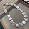 French Minimalist Natural Shell Handmade Beaded Retro Vintage High Fashion Versatile Necklace