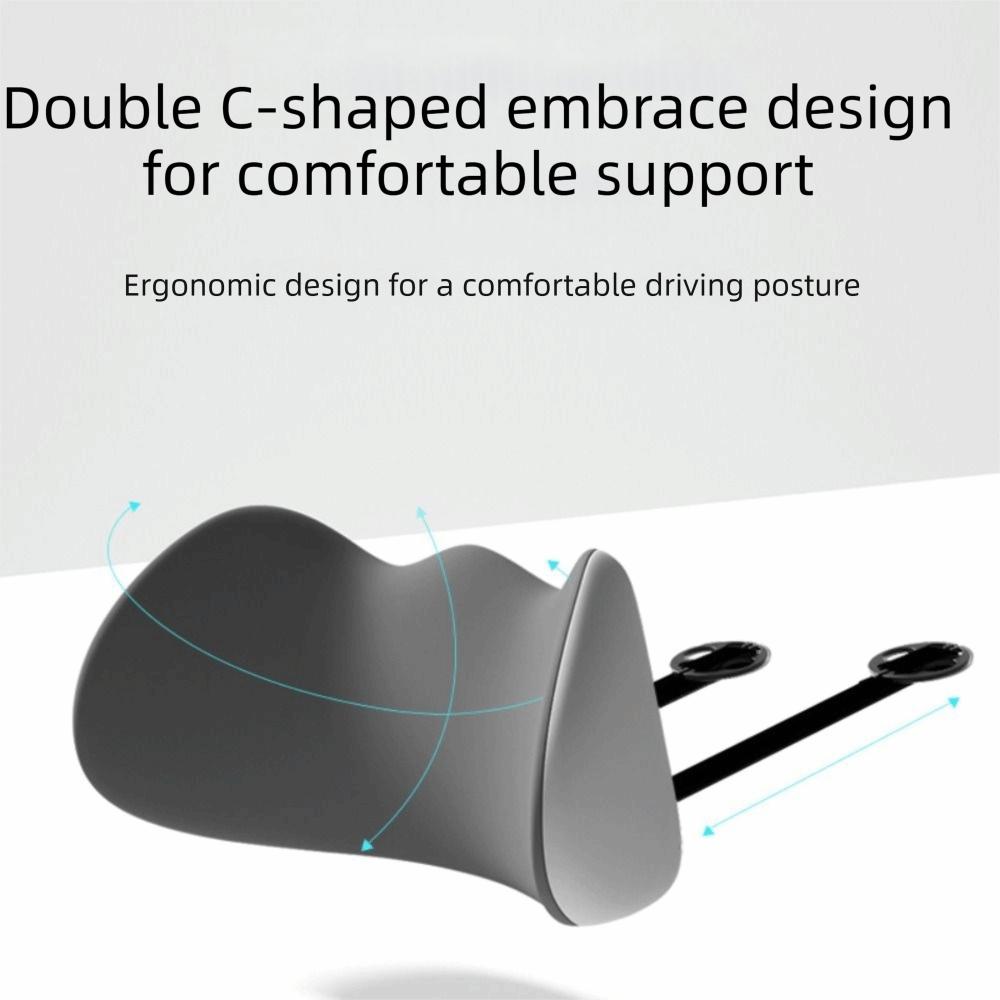 Breathable Waist Support Cushion Comfortable Car Lumbar Support Pillow  Car Interior Accessory