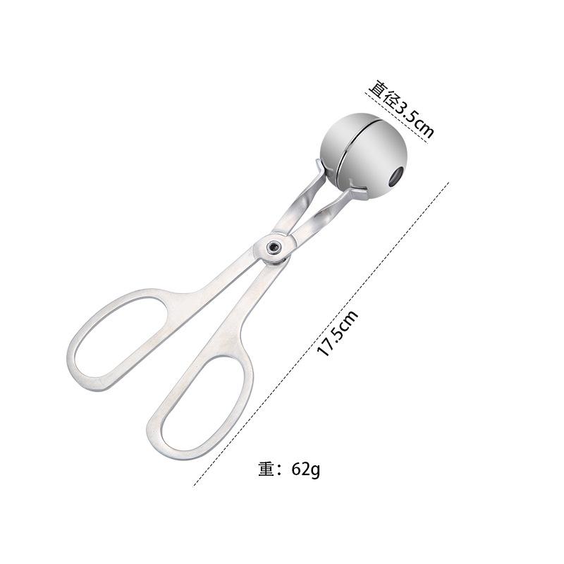 304 Stainless Steel Meatball Maker Mold DIY Fish Ball Shrimp Ball Fried Beef Ball Pill Gadget Kitchen Artifact