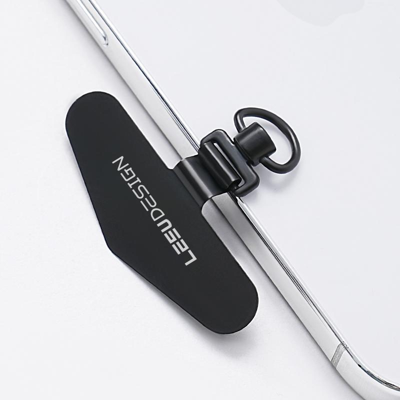 LEEU DESIGN Ultra Slim Phone Tether Tabs for Phone Case Lanyard Anti-Lost Metal Safety Patch