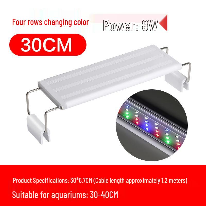 LED Aquarium Plant & Turtle Tank Light with Adjustable Bracket