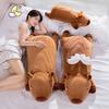 Capibara Capybara Plush Doll Cute Angel Capybara Long Pillow Children'S Bed Sleeping Doll