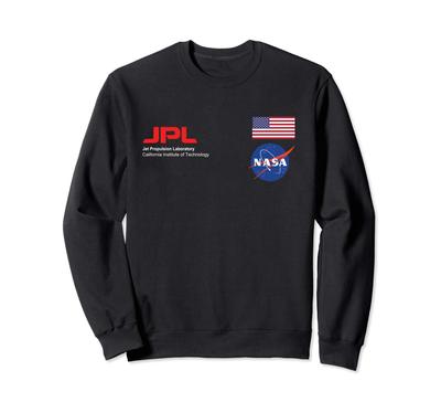 NASA JPL "The Grand Tour" Space Travel Poster Sweatshirt