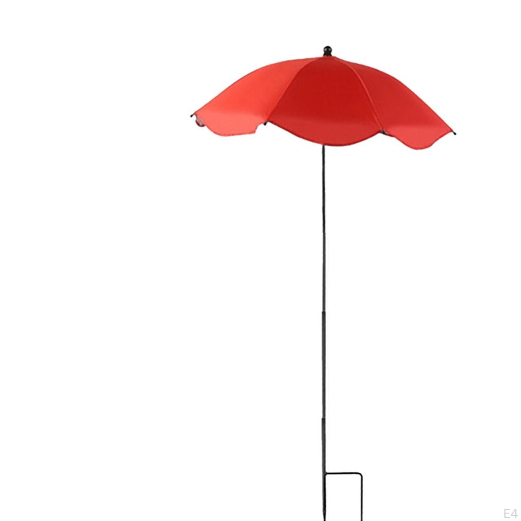 Pflanzenschirme für den Außenbereich mit Pflock für Sonnenschutz Pflanzgefäßschatten