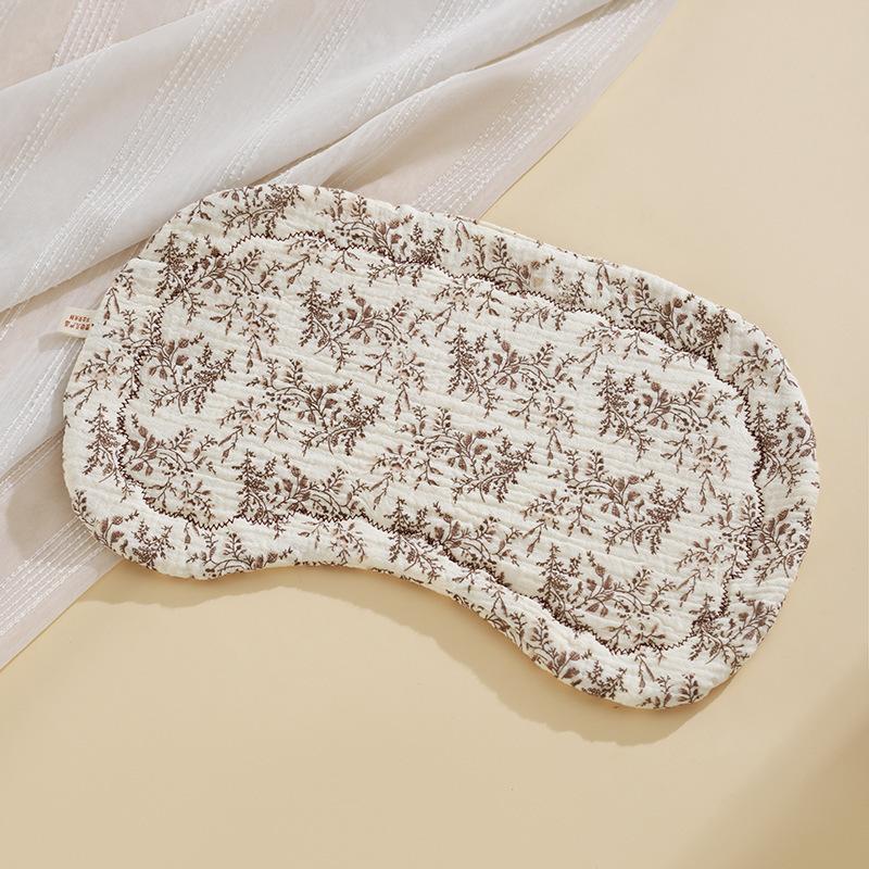 Cuscino per neonato Cuscino a forma di nuvola per neonato Tappetino per cuscino 0-6 mesi Neonato Anti-rigurgito Cotone Puro Garza Cuscino piatto Asciugamano Neonato