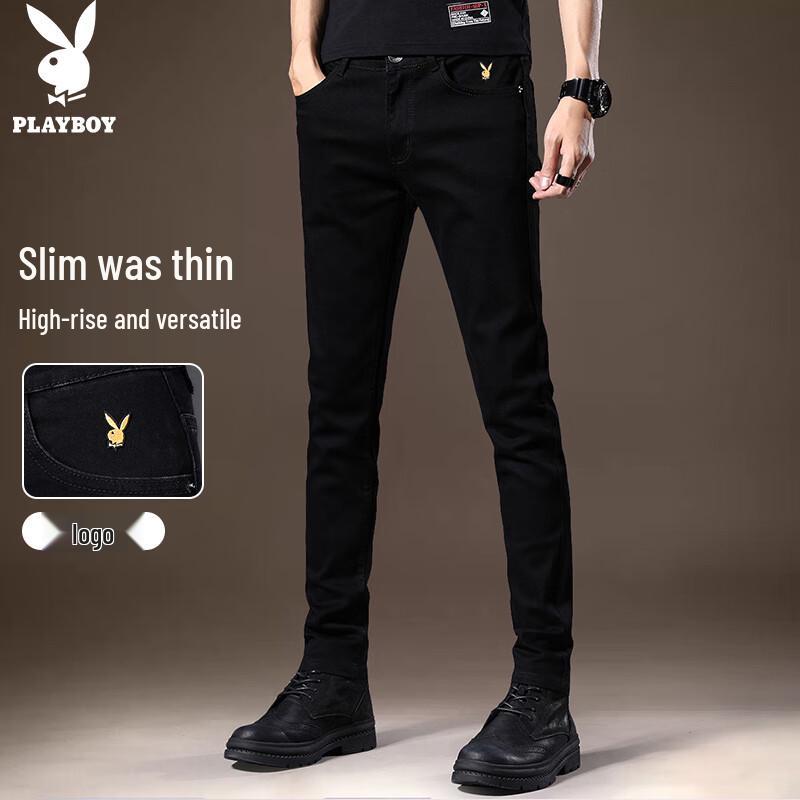 

PLAYBOY Мужские зауженные джинсы из эластичного денима 30