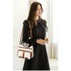 Women Large Capacity Patchwork Pattern Bag Middle-Aged Mom Shoulder Bag Crossbody Bag Daily Commuter