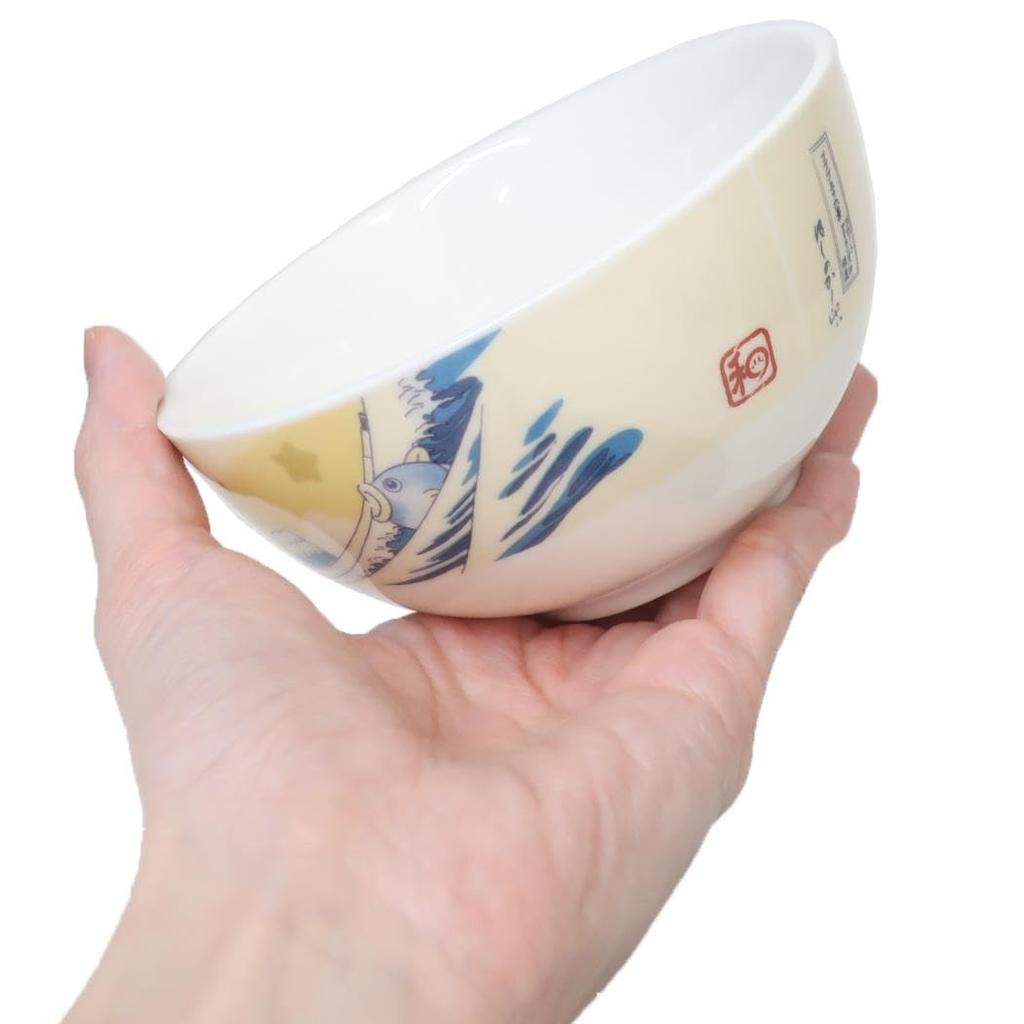 Ensky Fluffy Japanese Collection Tea Views of Pupupu The Great Wave off Float Islands Kirby's Bowl Thirty-Six -