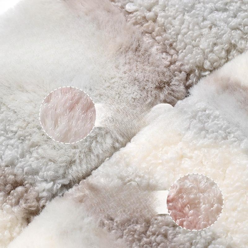 Household Winter Thickened Plush Toilet Seat Cover, All-season Universal Plush Toilet Seat Patch