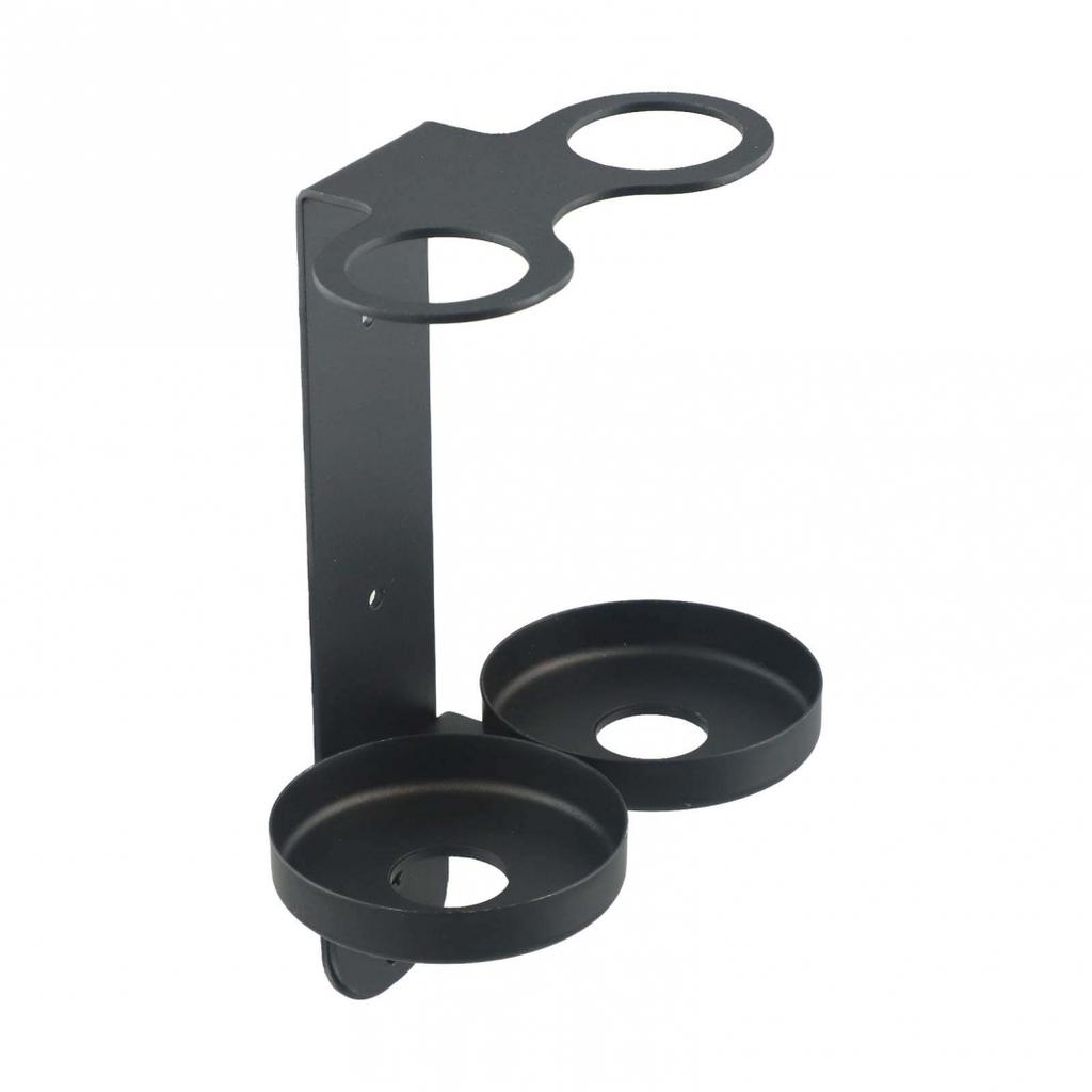 Stilvoller Wandmontierter Seifenspenderhalter mit Duschgel-Shampoo-Ablage