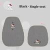 Adorable Cartoon Puppy Car Seat Pad - Exquisite Embroidery, Ultra-Soft & Comfortable, No-Tie Installation, Fits 95% of Car Seats