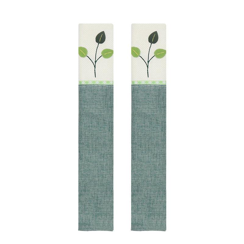 2pcs Fridge Handle Covers Microwave Oven Dishwasher Door Handle Cover Gloves Refrigerator Gloves Oven Cover