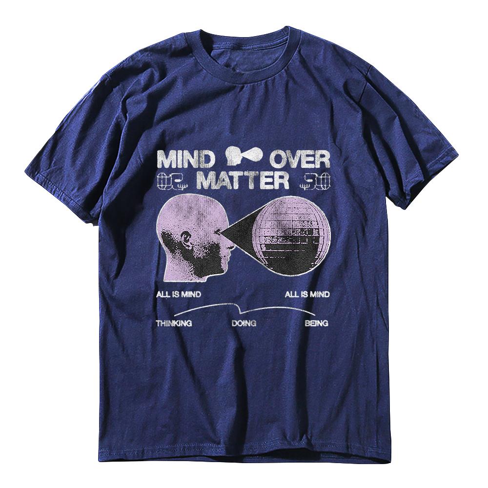 Coolmind ZF007 High Quality Exclusive Graphic 100% Cotton Men T Shirt Big Size Streetwear Loose Men Tshirt O-neck Tee Shirt Tops