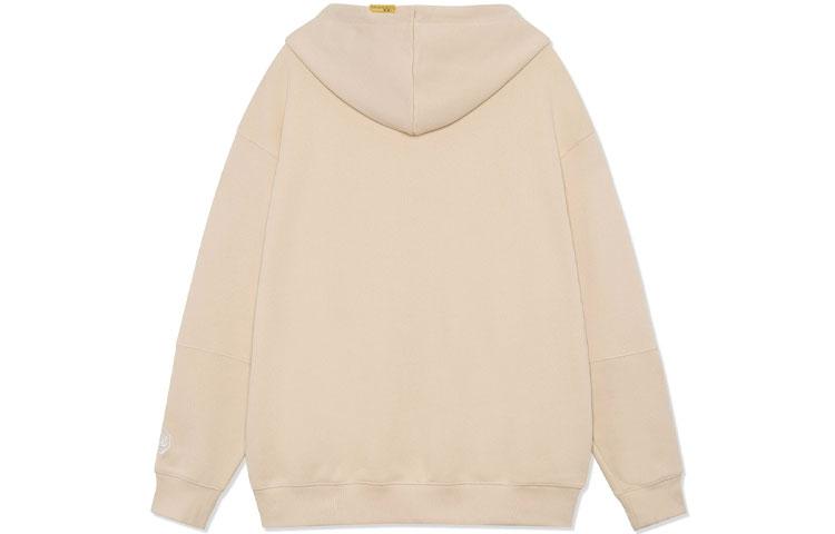 Li Ning Sweatshirts Unisex Dusty Khaki Hooded Moderate Regular AWDRE19-2