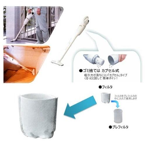 Makita Staubsammelfilter 10 Stück für Kapselstaubsauger A-50728