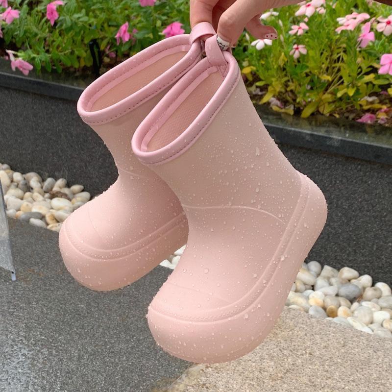Youjian Cute Cartoon Women's Rain Boots - Non-slip & Waterproof for Outdoors
