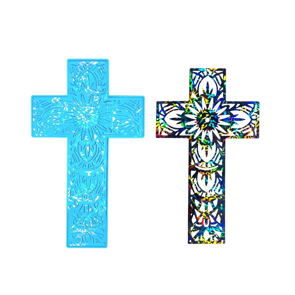 Practical Sturdy Silicone Craft Mould Home Accessory for Crosses Plaster Holders Easy Release Daily Decoration
