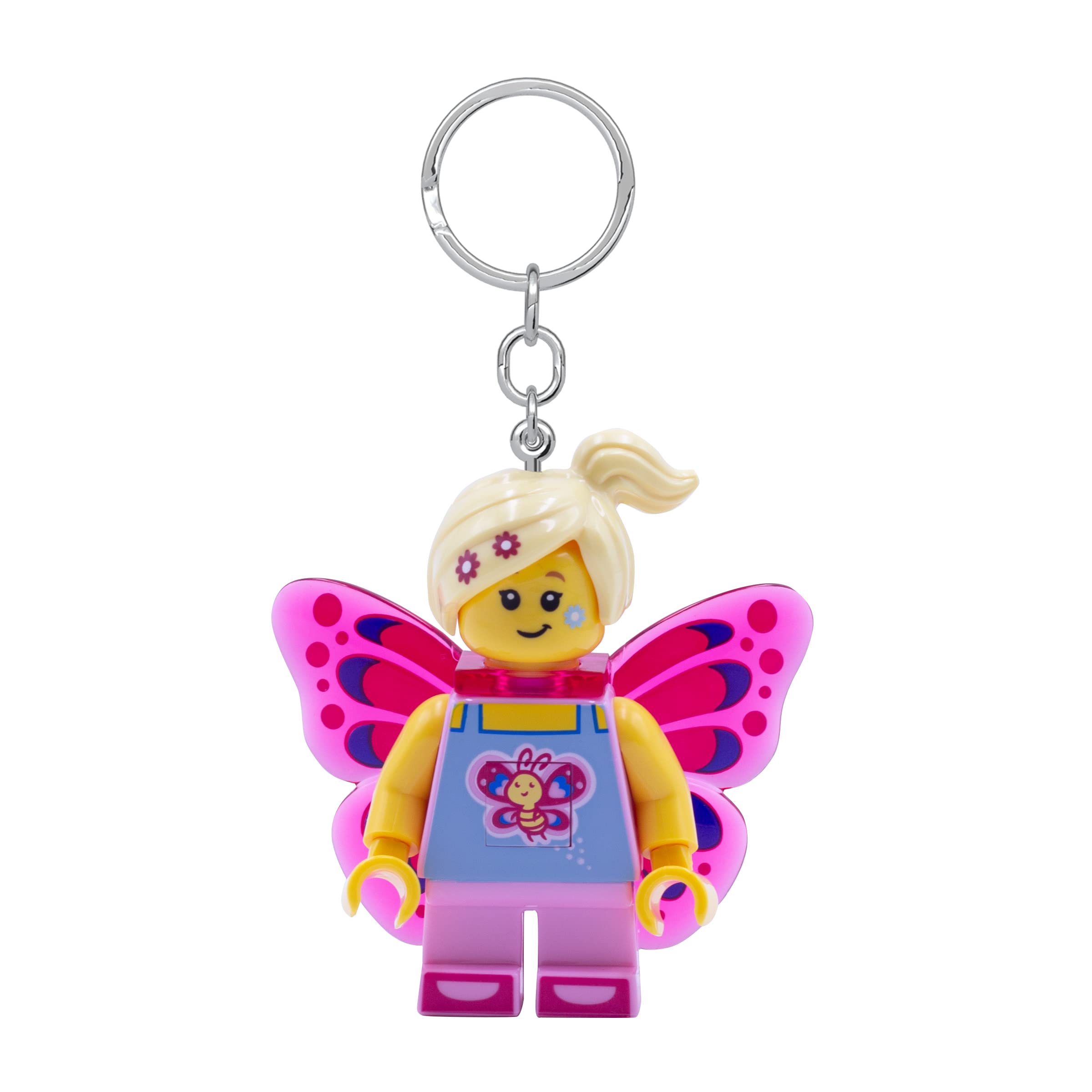 

LEGO Large 2-inch Minifigure Keychain Light - Butterfly Girl (KE171H)