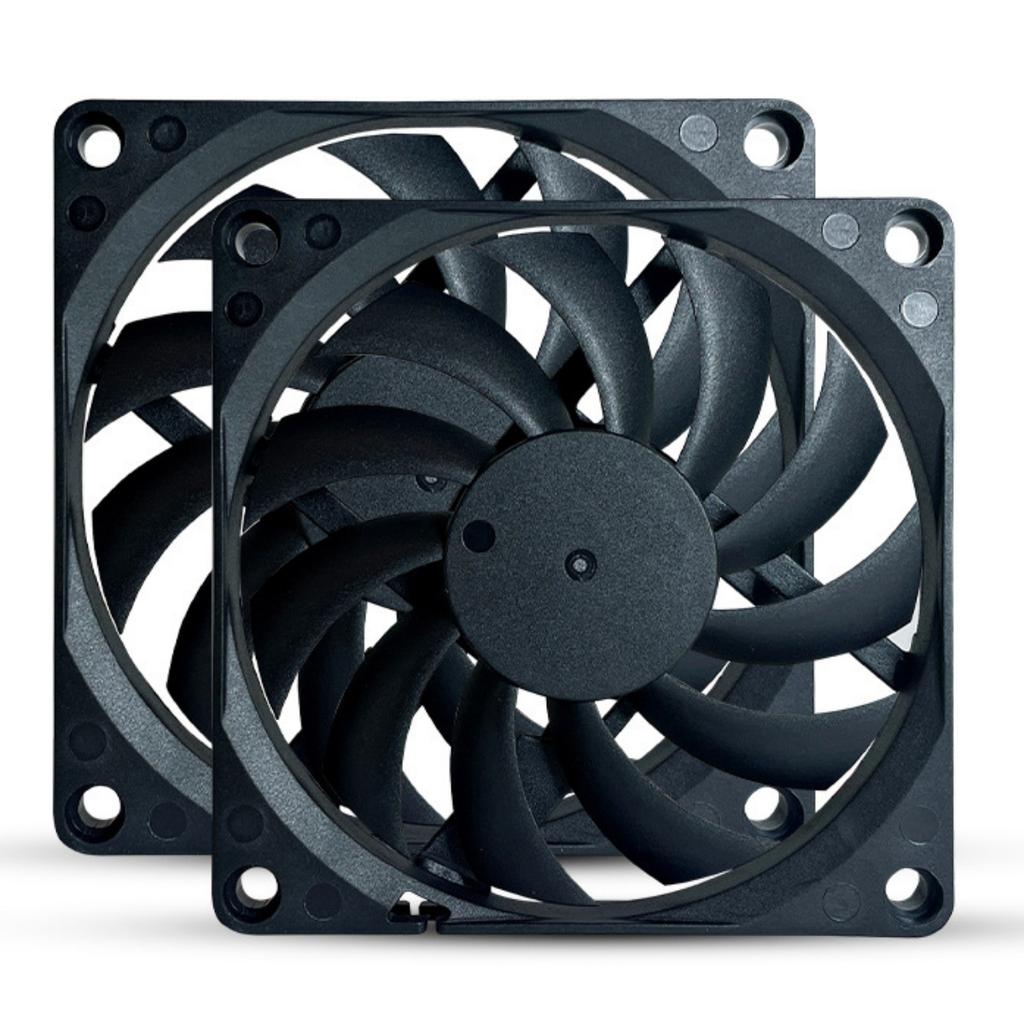 DC12V Noiseless Fan Automatic Egg Incubator Hatcher Fan Air Ventilation 0.15A/0.2A Micro Centrifugal Fan Cooling Fan Exhaust 1Pc