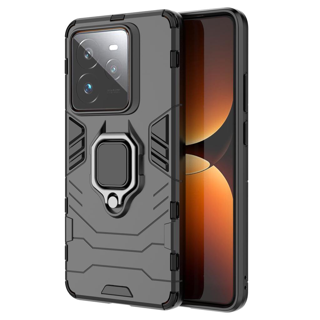 For Realme GT 7 Pro 5G Case PC+TPU Protective Phone Cover with Ring Kickstand