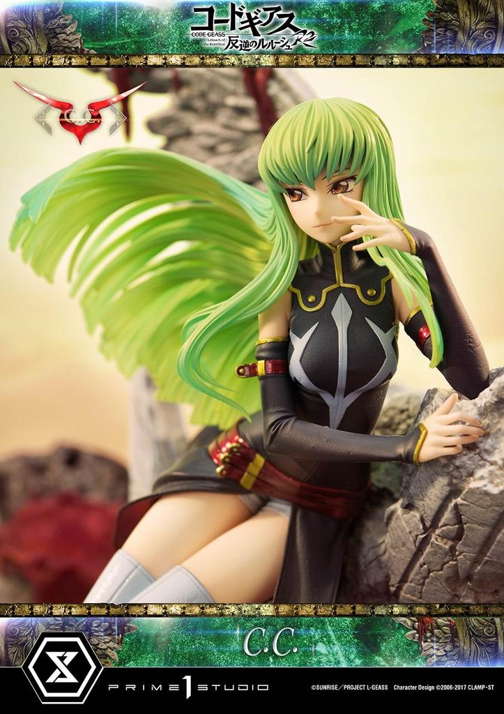 Prime 1 Studio Concept Masterline Code Geass Lelouch z Povstání R2 V44 x Š40 x H22cm měřítková polystoneová socha Geass C.C.. 1/6