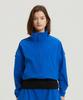Aven Flor High-Neck Windbreaker Blue