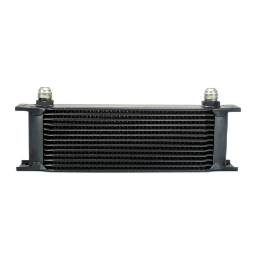 13 Row Universal Aluminum Engine Transmission Oil Cooler Kit Oil Cooler 13 Rows British Type PQY7013 чёрный