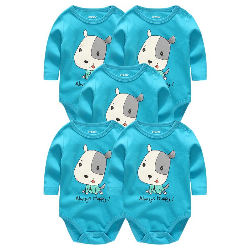 Haine pentru bebeluși, la modă, cu mâneci întregi, din bumbac, nou-născut, băiat, fetiță, cu desene animate, salopete infantile, 7 buc/seturi, salopete, haine pentru bebeluși