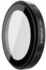 MagEasy iPhone 16 Pro Max Camera Fingerprint and Scratch Titanium Clear Sapphire Crystal Lens Cover with iPhone 16 Pro Lenz Titanium Black Pro/16
