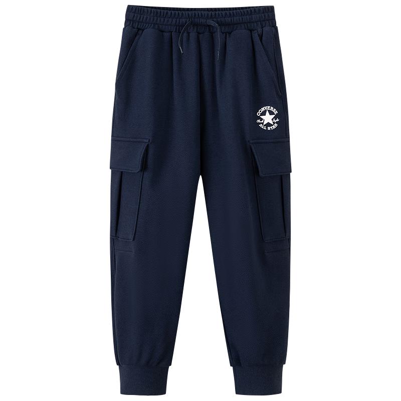 Converse Kids Star Elastic Drawstring Casual Pants 160/69