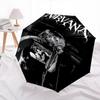 1pc KISS NIRVANA Automatic Open/Close Umbrella with 8 Rib Windproof Canopy,Compact & Portable Travel Umbrella,10257