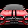 Auto Motorhauben Aufkleber Für Mercedes Benz A GLA GLC CLA 45 AMG W176 C117 W204 W205 C63 Auto Zubehör Vinyl Folie Wrap Aufkleber