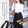 Grooblue Genuine Leather Thin Belt for Business and Simple Slim Perfect for School Entrance and Gray Women's Suits, Casual, Styles, Fit, Ceremonies,